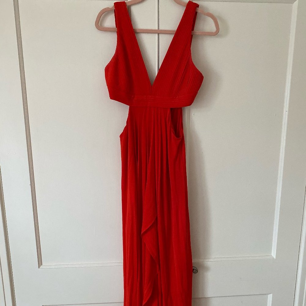 BCBG Maxazria Red Formal Dress - Size 6